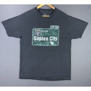 Vintage Y2K Brock Lesnar Suplex City WWE WWF Wrestling Exit F5 South Danger Art